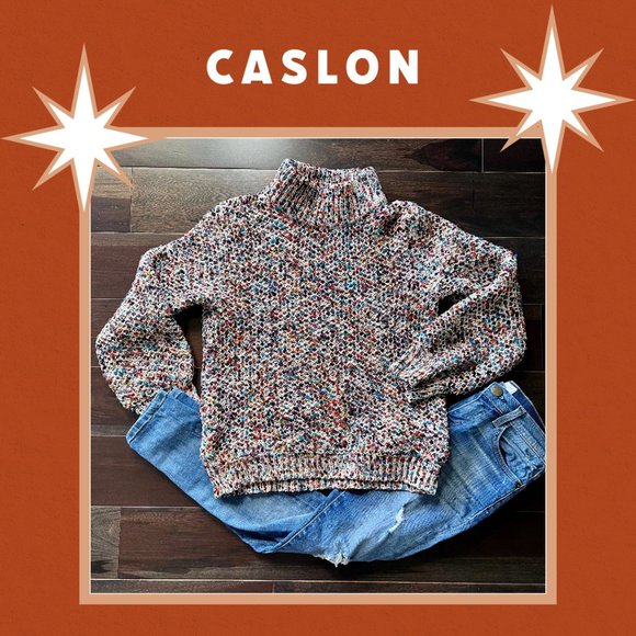 CASLON multi-color sweater - Picture 1 of 11